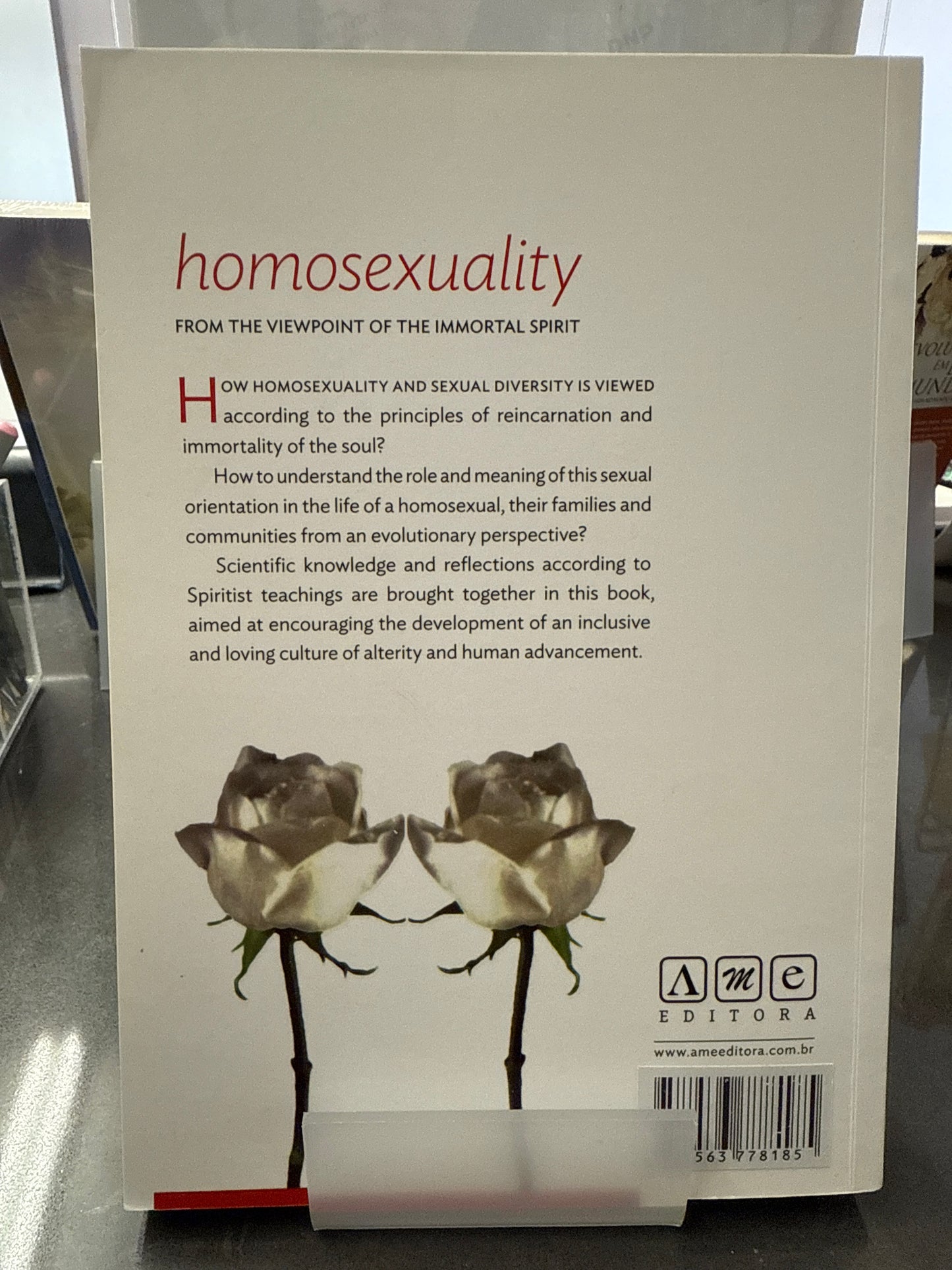 Homosexuality: From the Viewpoint of the Immortal Spirit by Andrei Moreira