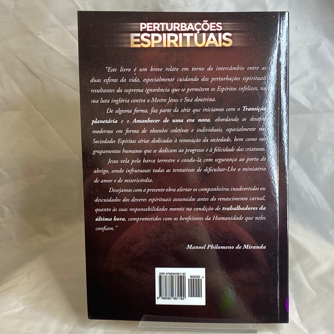 Perturbações Espirituais - Divaldo Franco por Manoel P. De Miranda