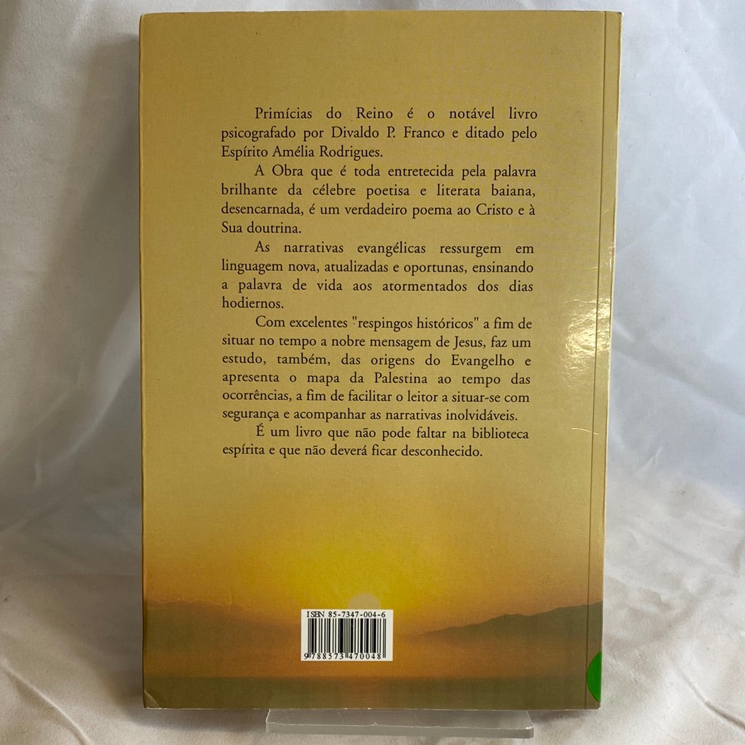 Primícias do reino - Divaldo Franco por Amélia Rodrigues