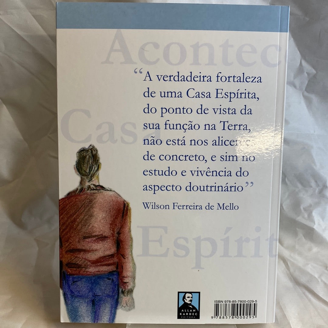 Aconteceu na casa espírita - Emanuel Cristiano por Nora