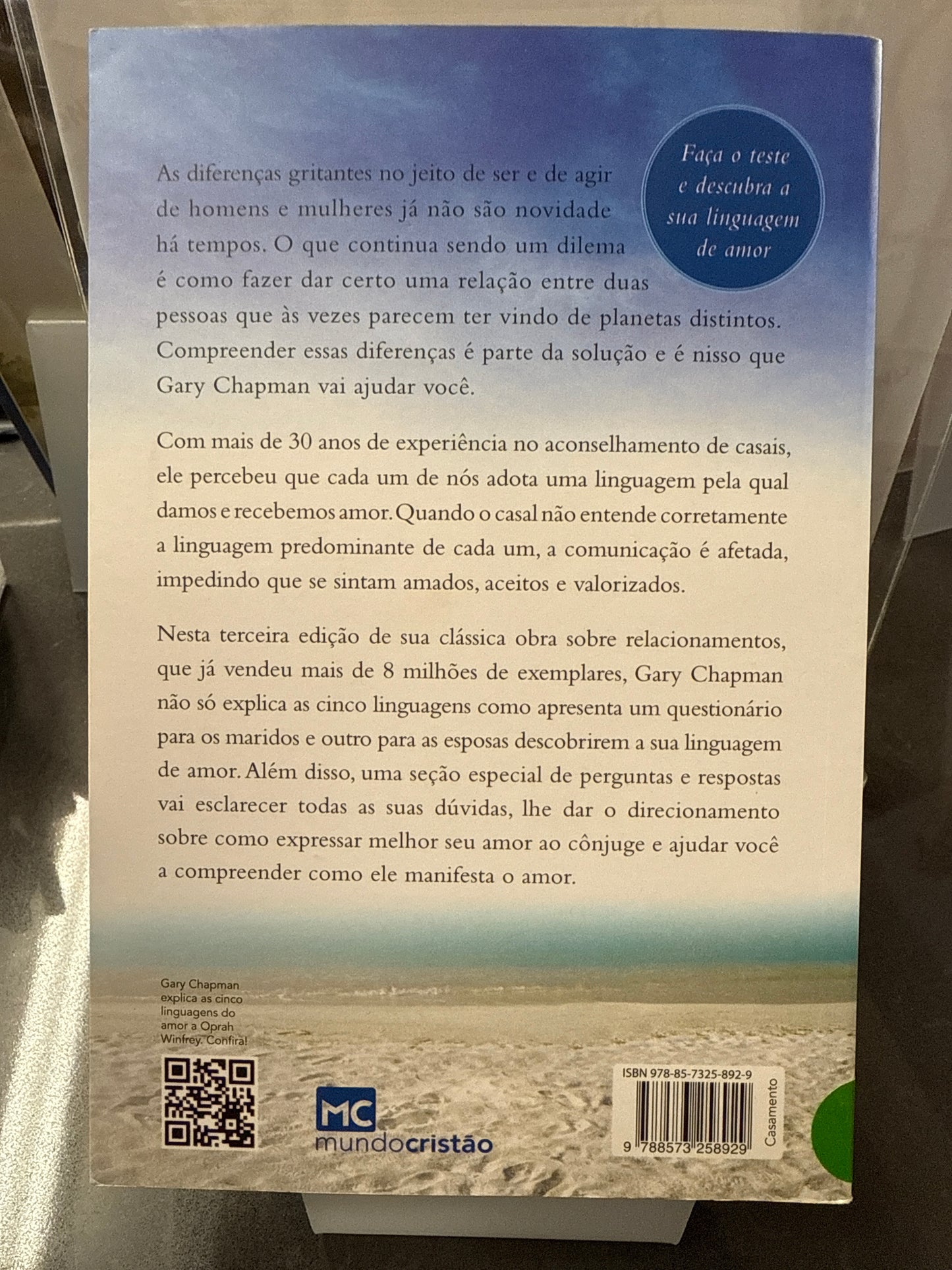 As 5 Linguagens do Amor - Gary Chapman